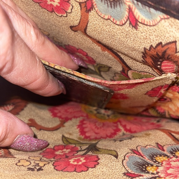 Brighton straw bag purse 9x10.5 - Picture 9 of 11